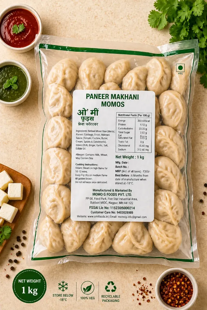 MAKHANI PANEER MOMOS