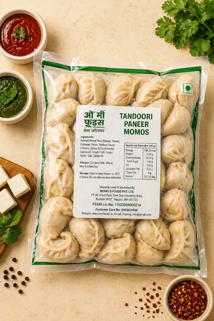 TANDOORI PANEER MOMOS